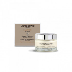 Verdeoasi CREMA ANTIRUGHE Correttiva notte staminali+jaluronico 50ML