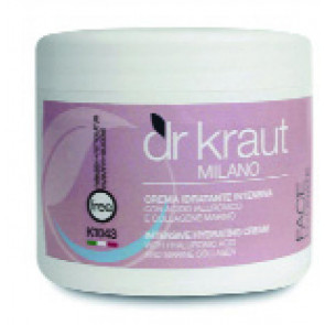 Dr. Kraut CREMA IDRATANTE INTENSIVA collagene marino+acido jalur 500ml