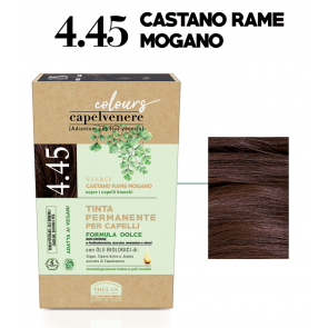 Helan CAPELVENERE COLOURS Tinte Permanenti - 4.45 Castano Rame Mogano