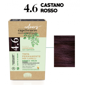 Helan CAPELVENERE COLOURS Tinte Permanenti - 4.6 Castano Rosso