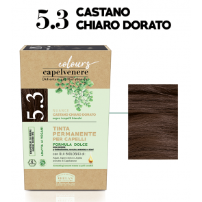 Helan CAPELVENERE COLOURS Tinte Permanenti - 5.3 Castano Chiaro Dorato