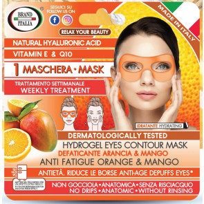 Brand Italia maschera monouso defaticante orange