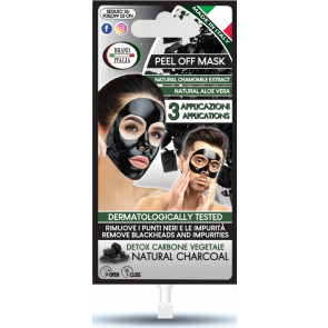 Brand Italia maschera nera DETOX spalmabile carbone vegetale ml. 15