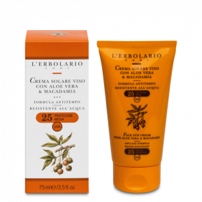 L'Erbolario Crema Solare Viso Anti-tempo SPF 25 75 ml