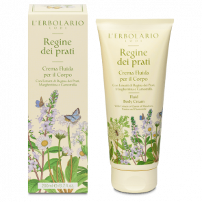 L'Erbolario Crema Fluida per il Corpo Regine dei Prati 200 ml