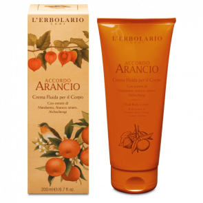 L'Erbolario Crema Fluida per il Corpo Accordo Arancio 200 ml