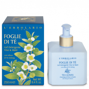 L' Erbolario Foglie di Tè Detergente viso e mani 250 ml