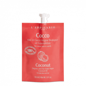 L'Erbolario Olio di Cocco Vergine Biologico ed Equosolidale Cocco 50 ml