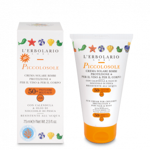 L'Erbolario Crema Solare Bimbi SPF 50+ Piccolosole 75 ml