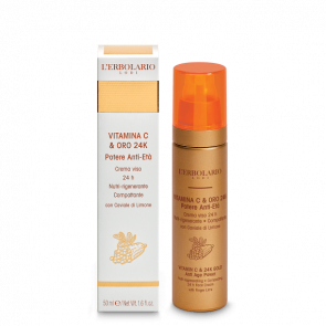 L'Erbolario Crema Viso Vitamina C & Oro 24K 50 ml