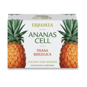 Erbamea Ananas Cell Tisana Biologica 20 bustine filtro monodose