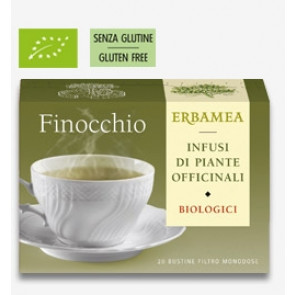 Erbamea FINOCCHIO 20 bustine filtro da agricoltura Biologica