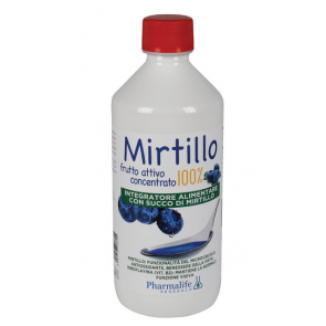 Pharmalife Research - Mirtillo 100% Succo - 500 ml