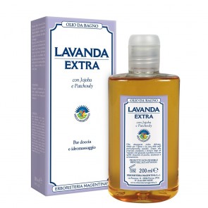 Erboristeria Magentina Olio da Bagno Lavanda Extra 200 ml