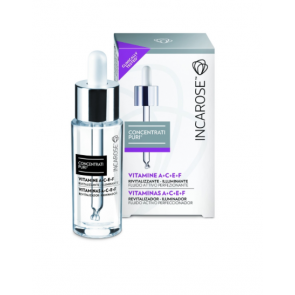 Incarose Concentrati Puri Vitamine A+C+E+F - Fluido 15 ml 