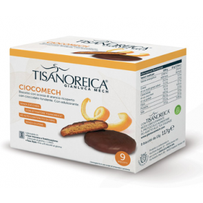 Tisanoreica CIOCOMECH ARANCIO 9 Biscotti da 13 g