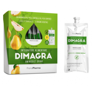 PromoPharma Dimagra® Aminodiet Drink® Gusto Pera 10 pouch da 80 g