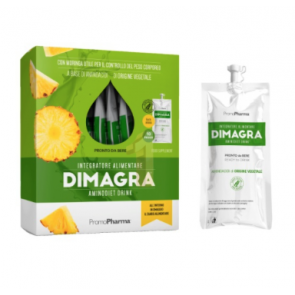 PromoPharma Dimagra® Aminodiet Drink® Gusto Ananas 10 pouch da 80 g