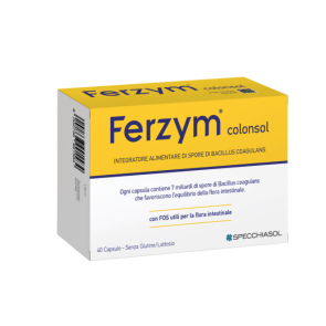 Specchiasol Ferzym Colonsol 40 Capsule 