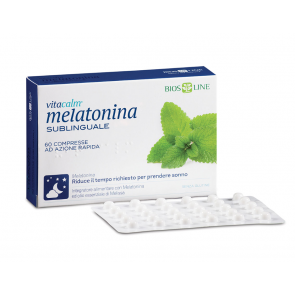 Bios Line VitaCalm Melatonina Sublinguale 120 compresse sublinguali