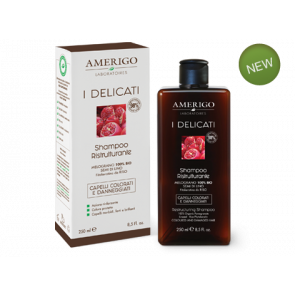 Amerigo Shampoo ristrutturante capelli colorati danneggiati 250 ml