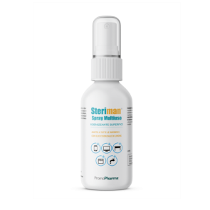 PromoPharma Steriman® Spray Multiuso 100 ml 75% di alcool 