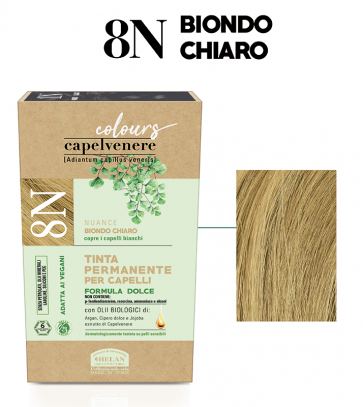 Helan CAPELVENERE COLOURS Permanent Hair Dyes - 8N BIONDO CHIARO