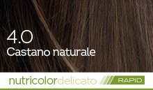 Bios Line Biokap Nutricolor Delicato Rapid Hair Dye 135 ml - 4.0 NATURAL BROWN