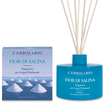 L'Erbolario Fragrance for Scented Wood Sticks Fior di Salina 200 ml