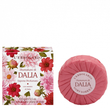 L'Erbolario Perfumed Soap Shades of Dahlia 100 g