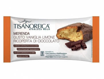 Tisanoreica SNACK TASTE VANILLA LEMON RECIPES WITH CHOCOLATE 50 gr