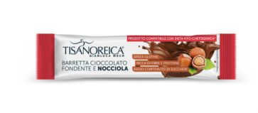 Tisanoreica T-SMART HAZELNUT COVERED WITH DARK CHOCOLATE 35 gr