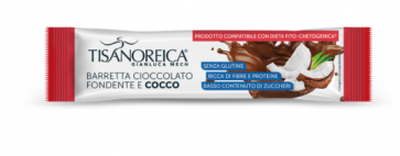 Tisanoreica T-SMART MORE TASTE DARK CHOCOLATE AND COCONUT PROTEIN BAR WITH SWEETENER 35G