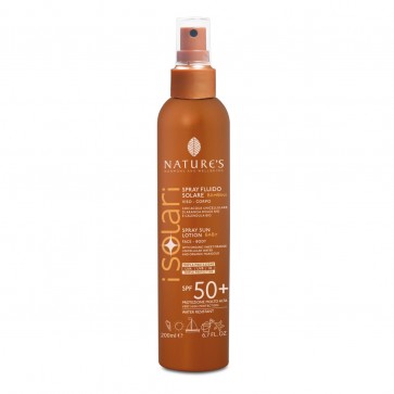 Bios Line Nature's Sun Spray Face and Body Baby with Bio-active Organic Sweet Orange Unicellular Water and Marigold SPF 50+ 200 ml 