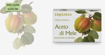 Erbamea ACETO DI MELE 30 vegetable Capsules