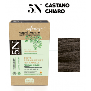 Helan CAPELVENERE COLOURS Permanent Hair Dyes - 5N Castano Chiaro