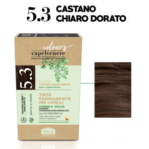 Helan CAPELVENERE COLOURS Permanent Hair Dyes - 5.3 Castano Chiaro Dorato