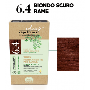 Helan CAPELVENERE COLOURS Permanent Hair Dyes - 6.4 BIONDO SCURO RAME