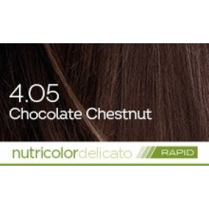 Bios Line Biokap Nutricolor Delicato Rapid Hair Dye 135 ml - 4.05 CHOCOLATE CHESTNUT 