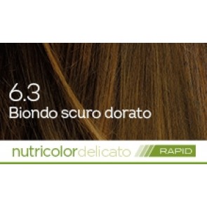 Bios Line BioKap Nutricolor Delicato Rapid Hair Dye 135 ml - 6.66 DARK GOLDEN BLOND