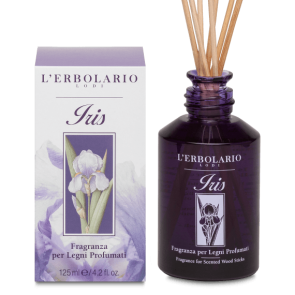 L'Erbolario Fragrance for Scented Wood Sticks Iris 125 ml 