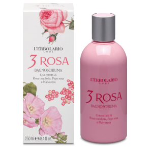 L'Erbolario Shower Gel 3 Rosa 250 ml