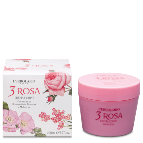 L'Erbolario Body Cream 3 Rosa 200 ml
