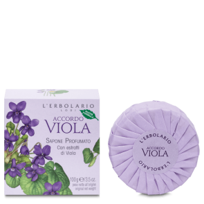 L'Erbolario Perfumed Soap Accordo Viola 100 g