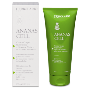 L'Erbolario Superactive Body Cream -Day and Nigh with Intensive Action Ananas Cell 200 ml