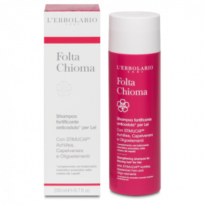 L'Erbolario Strengthening shampoo for thinning hair* for Her Folta Chioma 200 ml