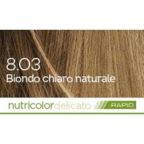 Bios Line Biokap Nutricolor Delicato Rapid Hair Dye 135 ml - 8.03 NATURAL LIGHT BLOND
