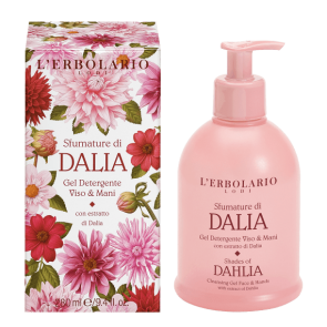 L'Erbolario Cleansing Gel Face & Hands Shades of Dahlia 280 ml