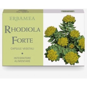 Erbamea RHODIOLA FORTE 24 Vegetable capsules with dried extracts of single plants
