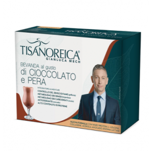 Tisanoreica DRINK CHOCOLATE AND PEAR FLAVOR 4 PAT 28.5g.